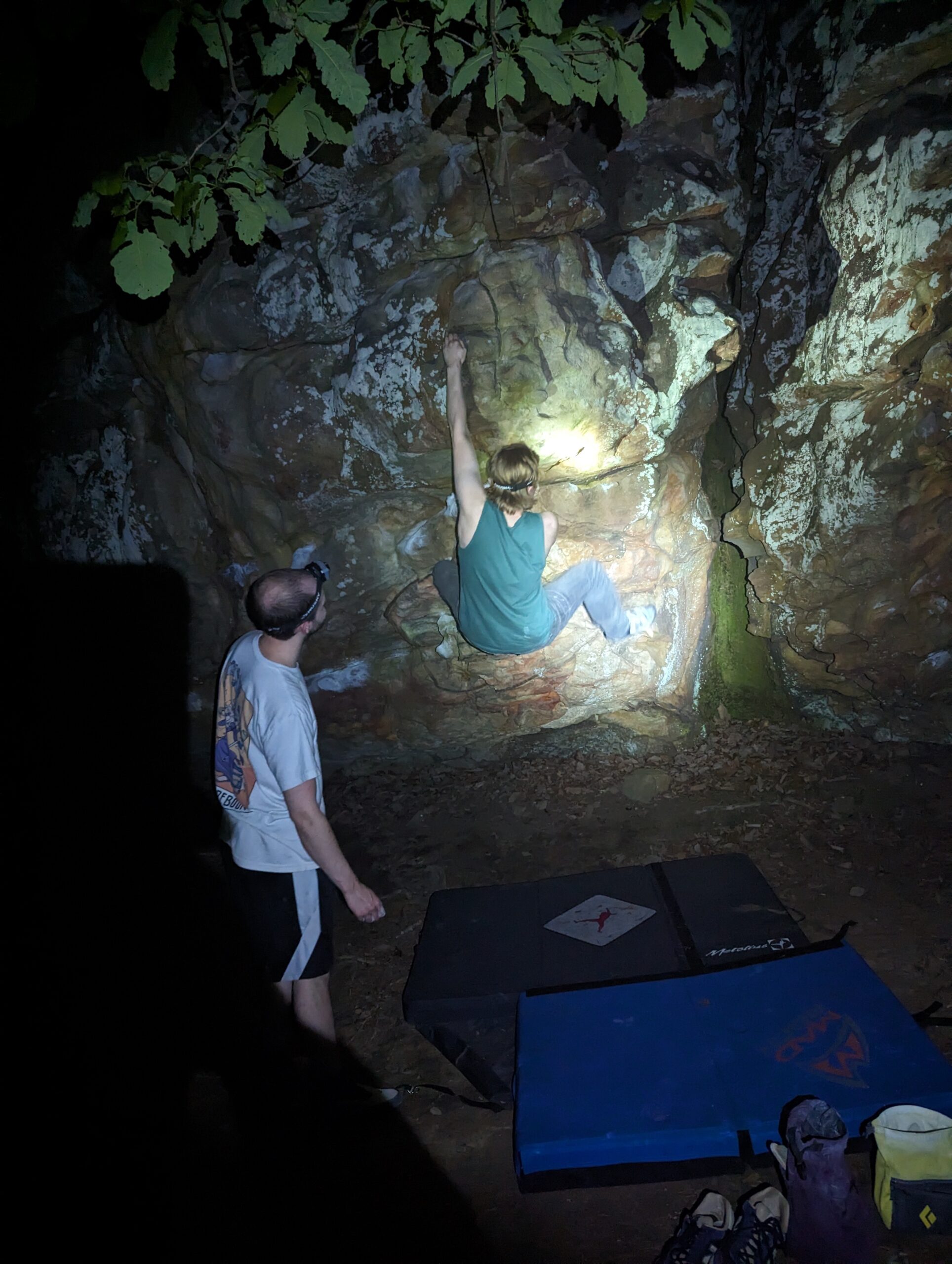 Late night climbing 1