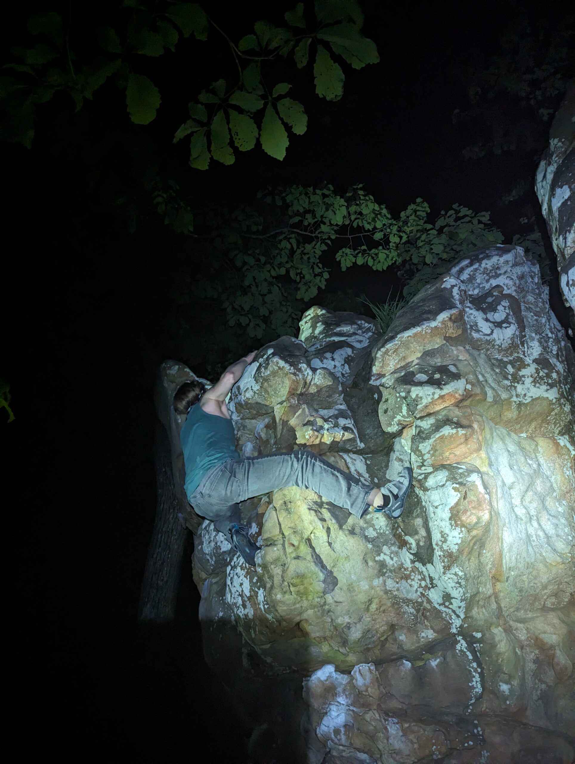 Late night climbing 3